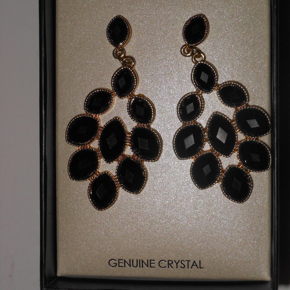 SOFIA VERGARA GENUINE CRYSTAL EARRINGS
